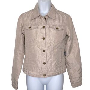 Kipling Rare Nylon Button Up Jacket